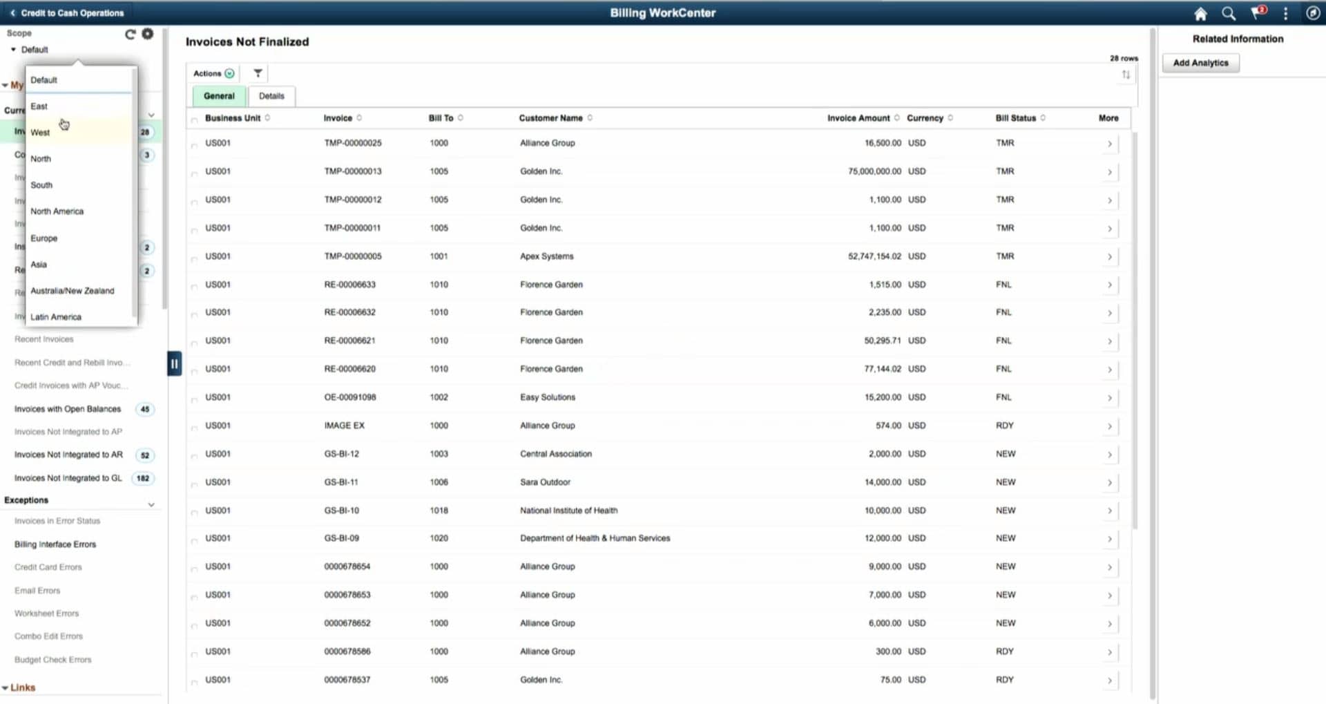 Creating WorkCenters, Dashboards, and Activity Guides in PeopleSoft