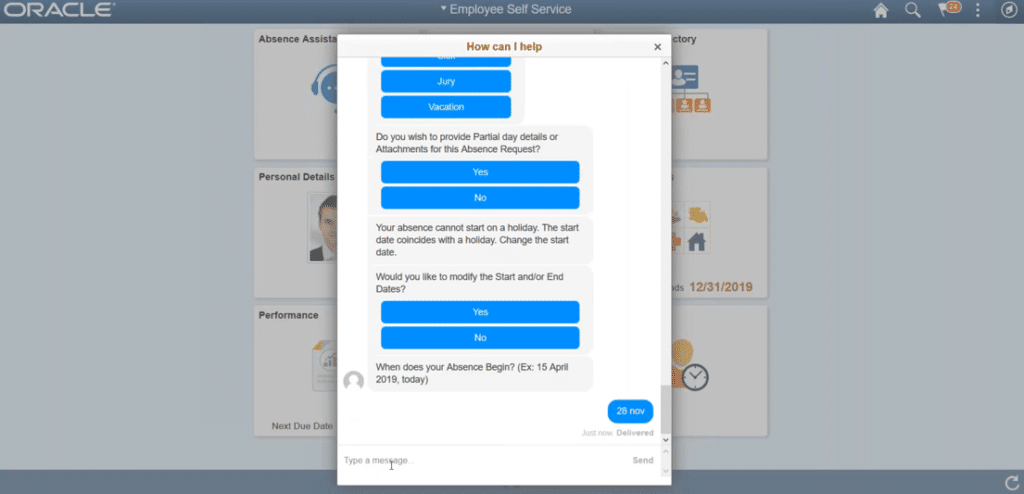 Oracle Chat Bots – Chatbot C’Est Quoi – PTOMO