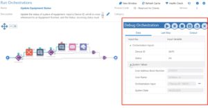 Orchestration Debugger Screenshot