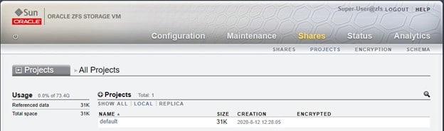 Deploying Full Stack Oracle ZFS Appliance Using Oracle Unified Storage ...