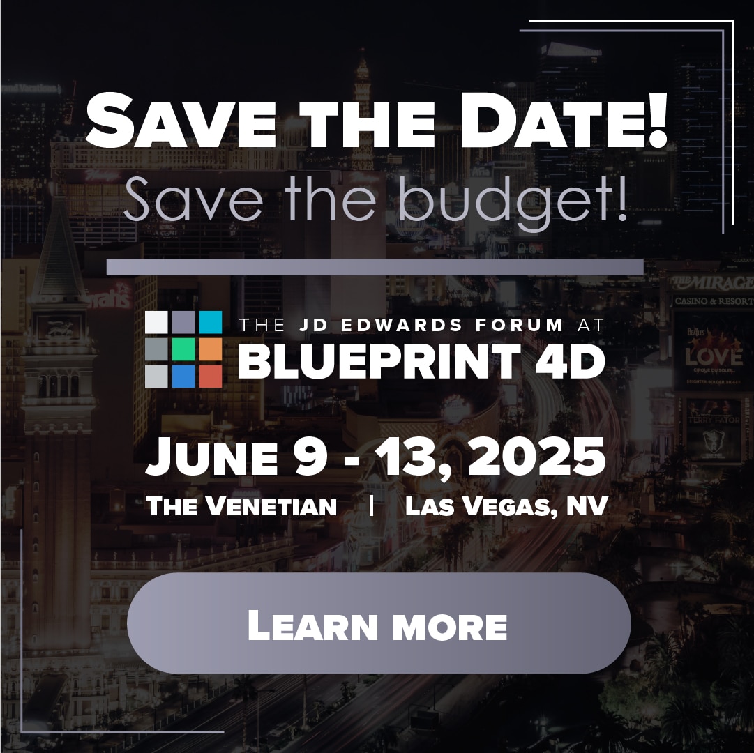 BLUEPRINT 4D Save the Date Social graphic