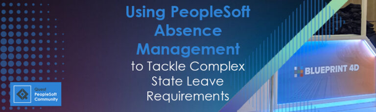 Using PeopleSoft Absence Management to Tackle Complex State Leave ...